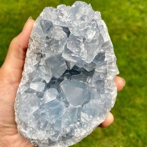 Celestite Crystal Cluster